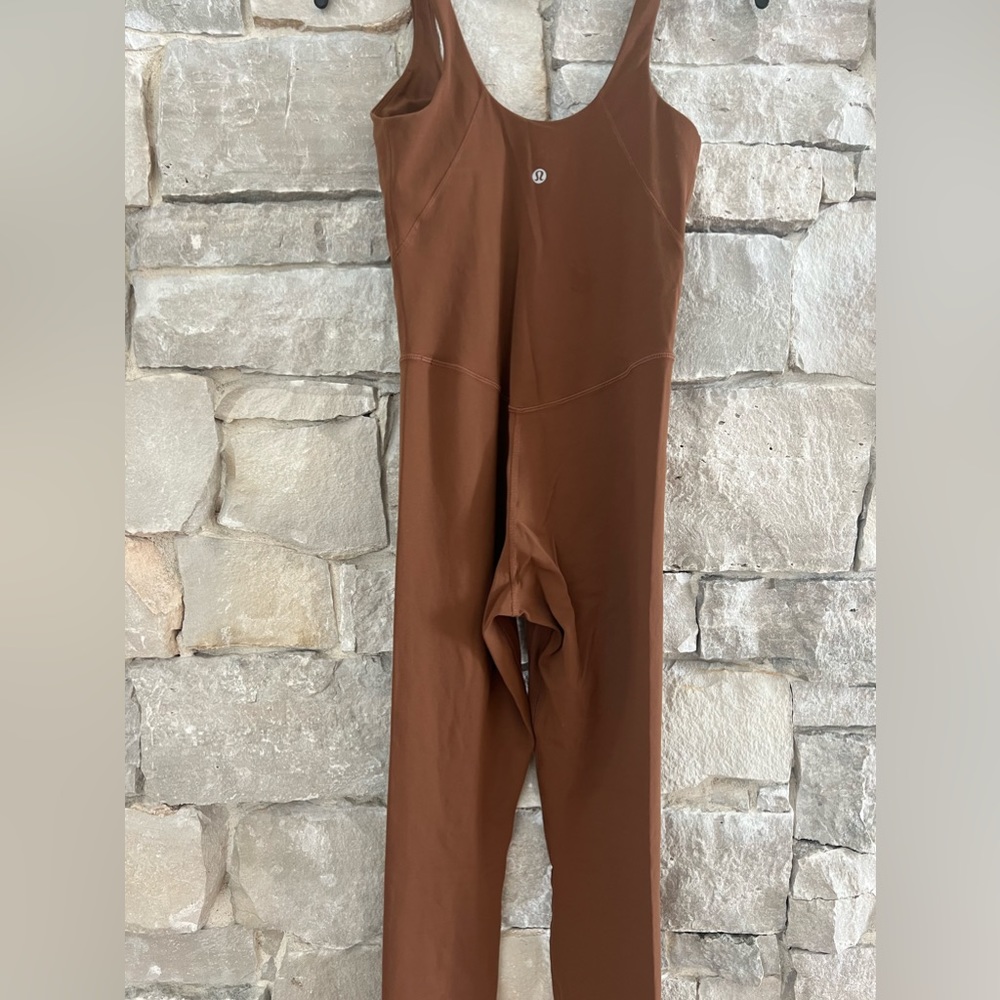 lululemon athletica Brown Sleeveless Fitted Jumpsuit - Picture 5 of 5